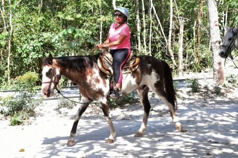 Horseback Riding Tour, ATV circuit, Ziplines & Cenote from Cancun — photo 15