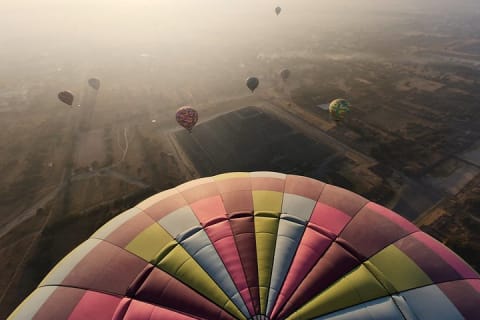 Vuelo en globo VIP en Teotihuacán | Recogida | Desayuno en La Gruta — photo 15