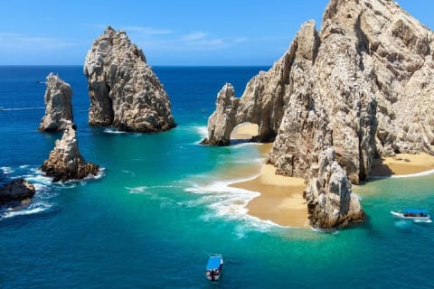 Paseo en bote con fondo de cristal por Cabo San Lucas hasta el famoso Arco — photo 1
