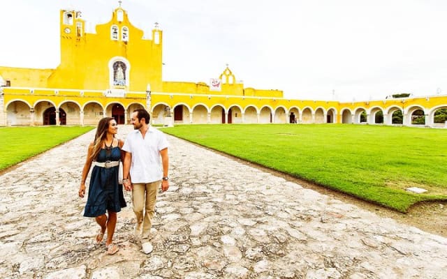 Private Day Trip:Izamal, Aké & Cenote Yokdzonot from Merida by Yucatan Concierge