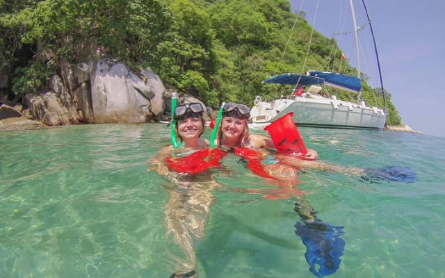 Puerto Vallarta : voilier de luxe avec snorkeling, bar ouvert et déjeuner photo 9