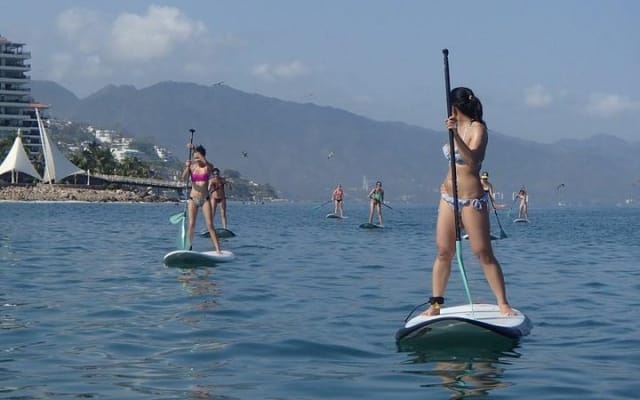 Cours de stand up paddle à Puerto Vallarta photo 3