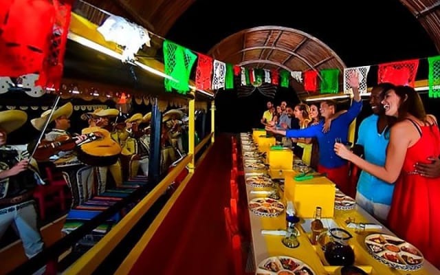 Xoximilco Tour Folclor Mexican Party Night from Cancún & Playa del Carmen photo 5