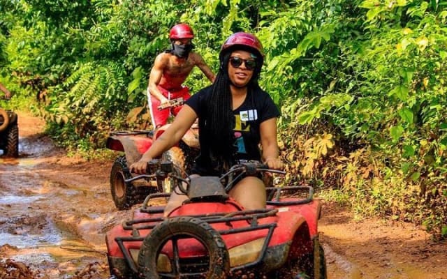 ATV Tour with Cenote swim, Ziplines, Transportation and Lunch Included photo 5