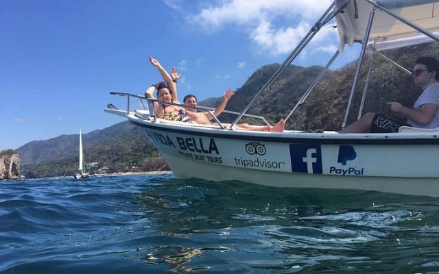 South Shore Private Sightseeing Cruise in Puerto Vallarta