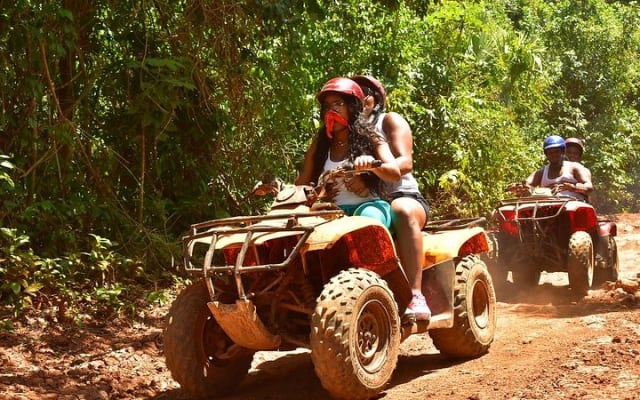 Horseback riding with ATV, zip lines and cenote, lunch and transfer photo 7