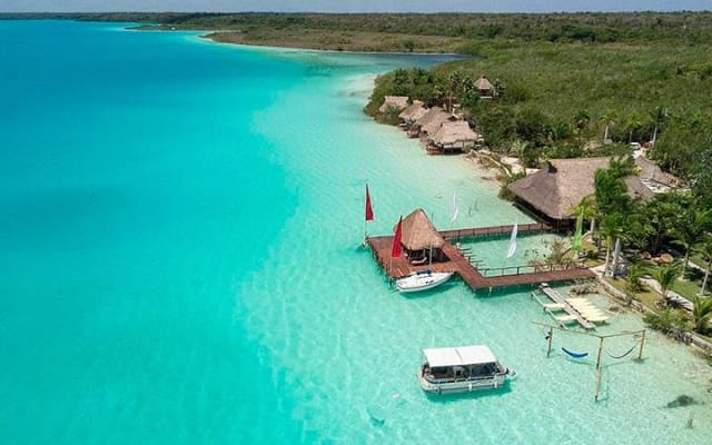 The 7 Colors Of Beauty Lagoon, Bacalar Experience from Tulum City photo 5