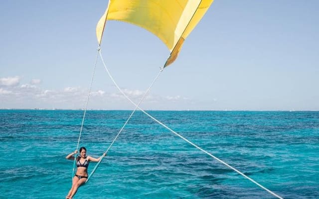 Isla Mujeres adventure by Catamaran. Snorkel, open bar and lunch photo 2