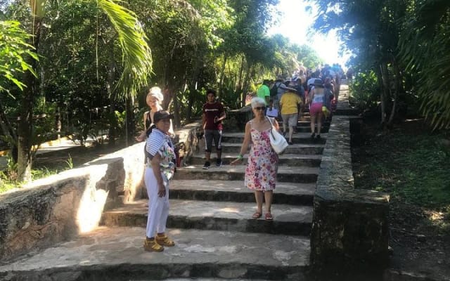 Tulum and Coba 4x1 with Cenote, Playa del Carmen, Mayan Village All Inclusive Tour photo 10