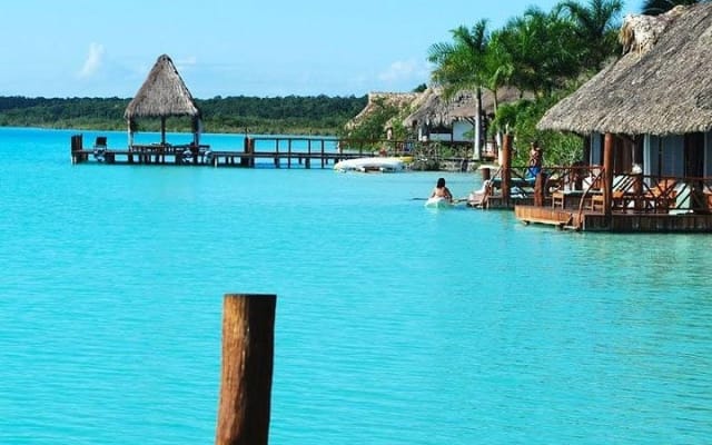 Live the best adventure in Bacalar lagoon in a comfortable Pontoon from Tulum photo 2