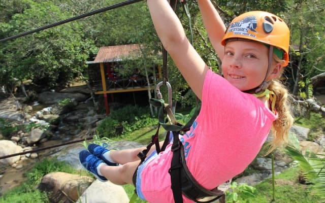 Combo aventure dans la jungle : tyrolienne et ATV photo 8