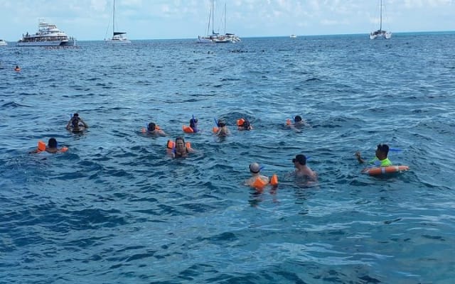 Catamaran to Isla Mujeres with Snorkel, Open Bar & Beach Club photo 8