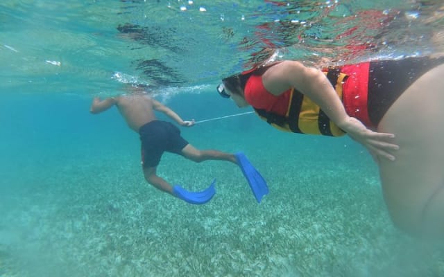 Speedboat adventure through the Nichupte Lagoon. Snorkel included. photo 10