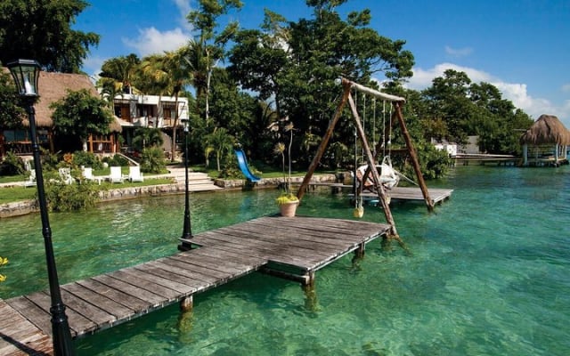 Magical BACALAR TOUR with Pontoon Boat ride. (Transportation + Breakfast + Food) photo 2