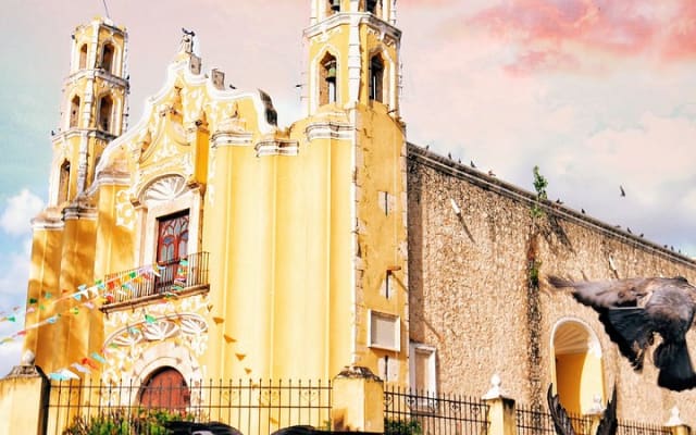 Colonial City of Valladolid, Pink Waters of Las Coloradas and Pink Flamingos photo 4