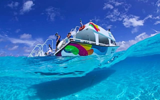 Snorkeling adventure through 'El Cielo' Cozumel. Included Food & Transportation photo 6