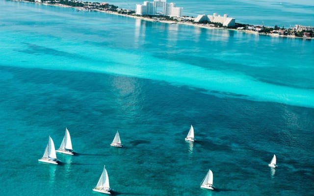 Experience an amazing ecological park tour & explore Isla Mujeres by catamaran. photo 12