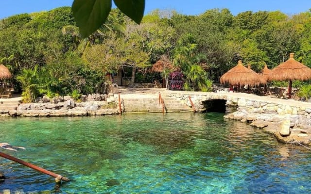 Experience an amazing ecological park tour & explore Isla Mujeres by catamaran. photo 10