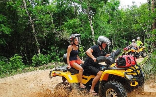 Atv Extreme Zipline from Riviera Maya photo 3