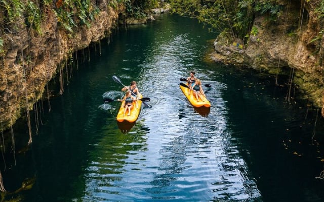 ECHANTING 2 Days excursion to 2 different ecoparks in RIVERA MAYA with transport photo 14