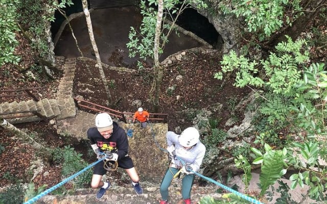 Selva Maya Eco Adventure Park: Ziplining, Hanging Bridges, Rappelling and Cenote photo 4