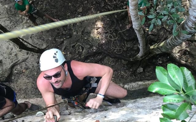 Selva Maya Eco Adventure Park: Ziplining, Hanging Bridges, Rappelling and Cenote photo 5