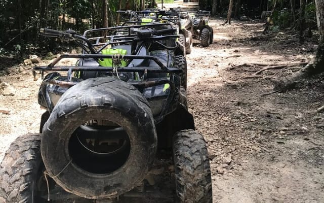 Horseback riding and ATV in the jungle, Ziplines, Cenote & Lunch photo 14