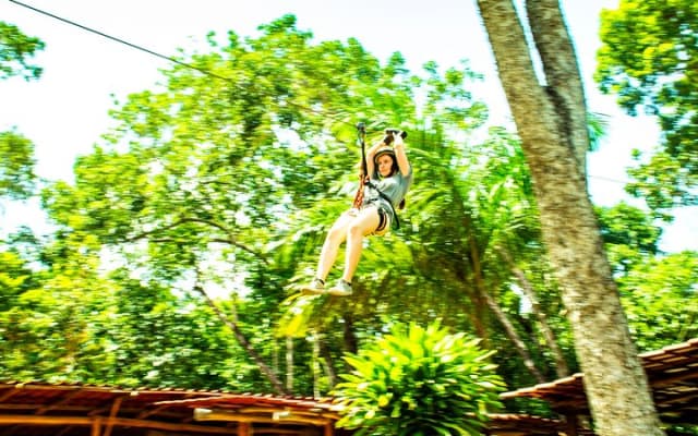 Zipline & Cenote Swim Cave & ATVS From Playa del Carmen photo 3