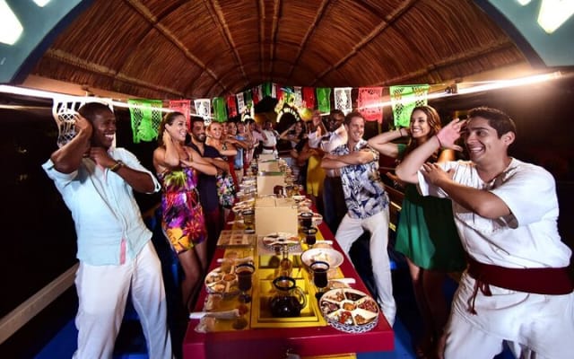 Xoximilco Night Cruise With Round Transportation from Tulum City photo 7