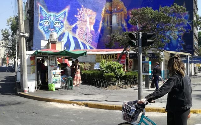 Mexico City; ART NACO : Murals & Street Art Bike Tour
