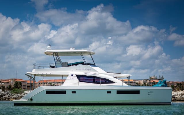 Tulum: Leopard 51′ Yacht with Gourmet Dining & Water Toys photo 8