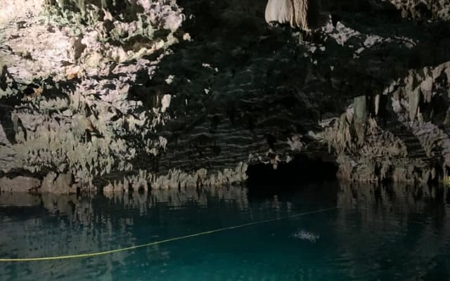 Tulum Area Experiences 2 Tank Guided Scuba Dives at Dos Ojos Cenote's + Lunch photo 4