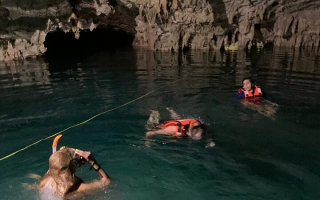 Tulum Area Guided E-Bike + Snorkeling Jungle Tour - Dos Ojos & 2 Cenotes + Lunch photo 3
