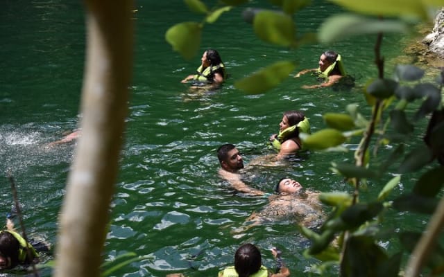 Cancun: Discover the Hidden Treasures: Exploring 3 Jungle Cenotes photo 4