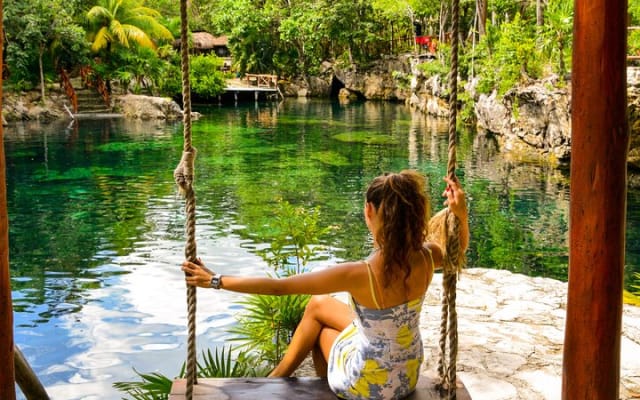 Tulum Akumal Snorkel Tour and 4 Cenotes Small Group All Fees Incl photo 2