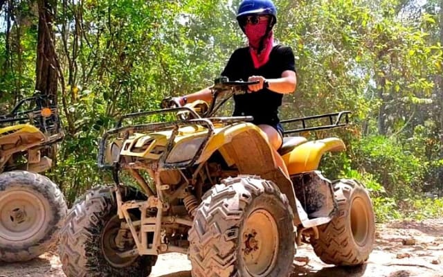 Extreme Adventure in Cobá (ATVs + Zip Lines + Cenote + Buffet) photo 15