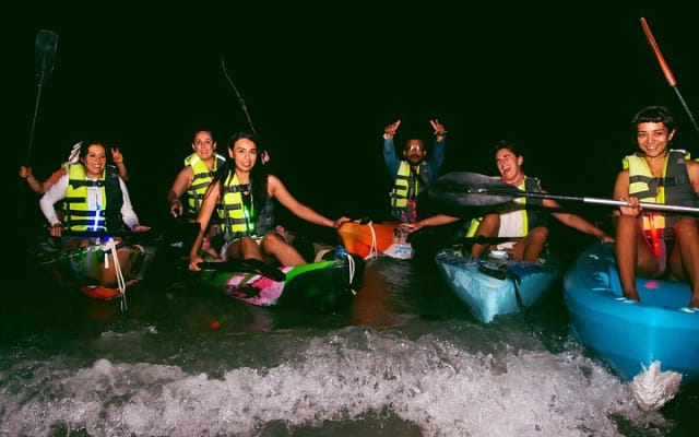Kayaking Bioluminescence Tour Under the Stars at Holbox photo 4