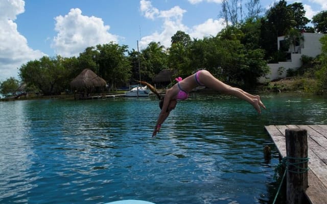 The Best Experience on 7 Colors Lagoon - Bacalar Pontoon Tour from Riviera Maya photo 12