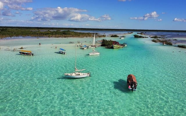 The Best Experience on 7 Colors Lagoon - Bacalar Pontoon Tour from Riviera Maya photo 9