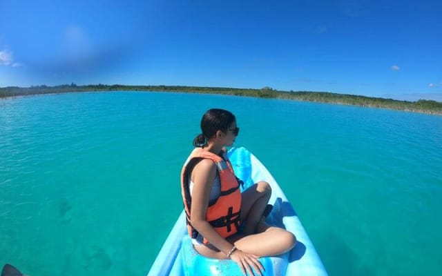 Bacalar Lagoon & Kayak Tour in Club Marmol from Playa del Carmen photo 7