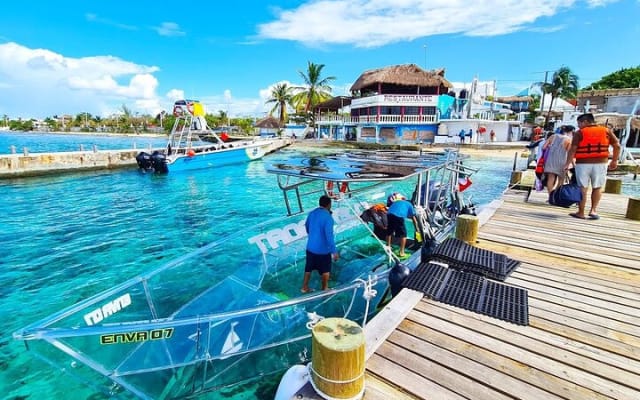 Explore the Caribbean in Amazing Clear Boat Tour in Cozumel photo 7