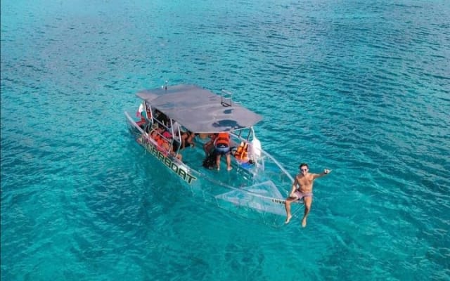 Explore the Caribbean in Amazing Clear Boat Tour in Cozumel photo 10
