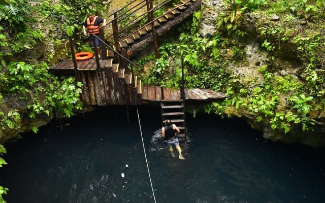 Live this extreme adventure tour. Jungle zip line with ATV and cenote swim. photo 6