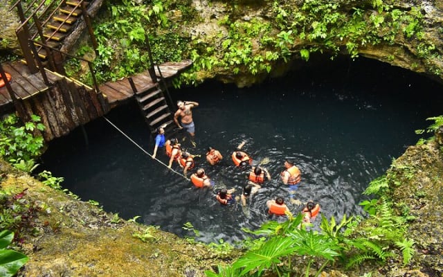 Horseback riding and ATV in the jungle, Ziplines, Cenote & Lunch photo 4