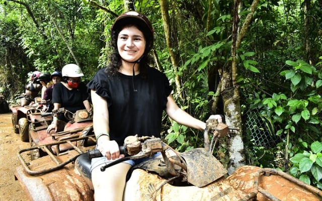 Jungle Adventure from Cancun: Horseback, ATV, Ziplines & Cenote photo 7