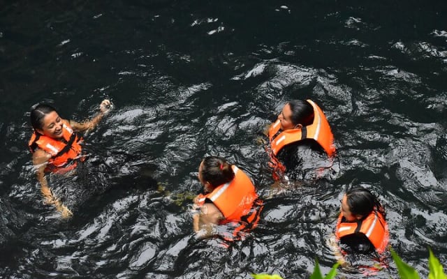 Zipline adventure with bungee swing, sacred cenote and snack photo 10