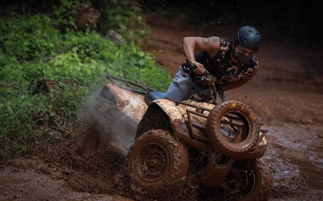 HAVE FUN in the JUNGLE PARK with horseback riding, ATV, zip lines and cenote photo 6