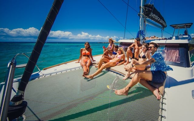 Tulum: Luxury Sail & Snorkel – All Inclusive 34' Catamaran photo 6