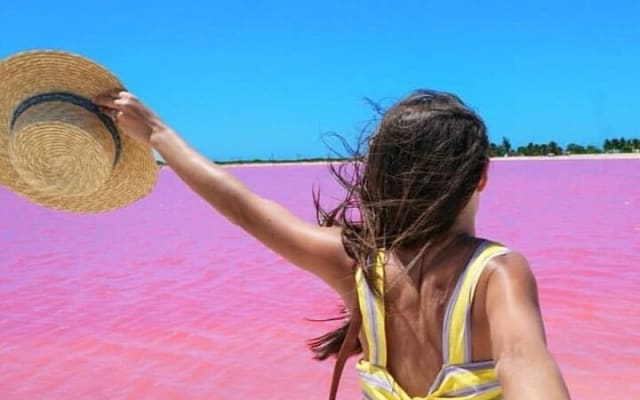 Las Coloradas Amazing Pink Lake & Rio Lagartos from Tulum photo 4