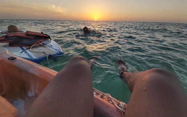 Paddle Board Classes in Holbox with Pick up photo 2